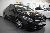 USED 2017 67 MERCEDES-BENZ CLA Mercedes-Benz CLA 2.1 CLA220d AMG Line Coupe 4dr Diesel 7G-DCT Euro 6 (s/s) (177 ps) +PAN ROOF+R/CAM+FULL MERC HISTORY+