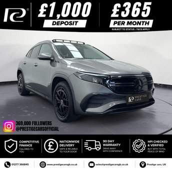 2023 MERCEDES-BENZ EQA EQA 300 66.5kWh AMG Line (Premium) SUV 5dr Electric Auto 4MATIC (228 ps) &pound;22490.00