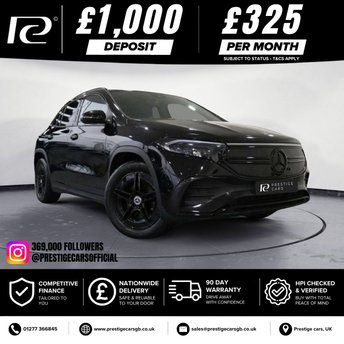 2022 MERCEDES-BENZ EQA EQA 350 66.5kWh AMG Line SUV 5dr Electric Auto 4MATIC (292 ps) &pound;19990.00