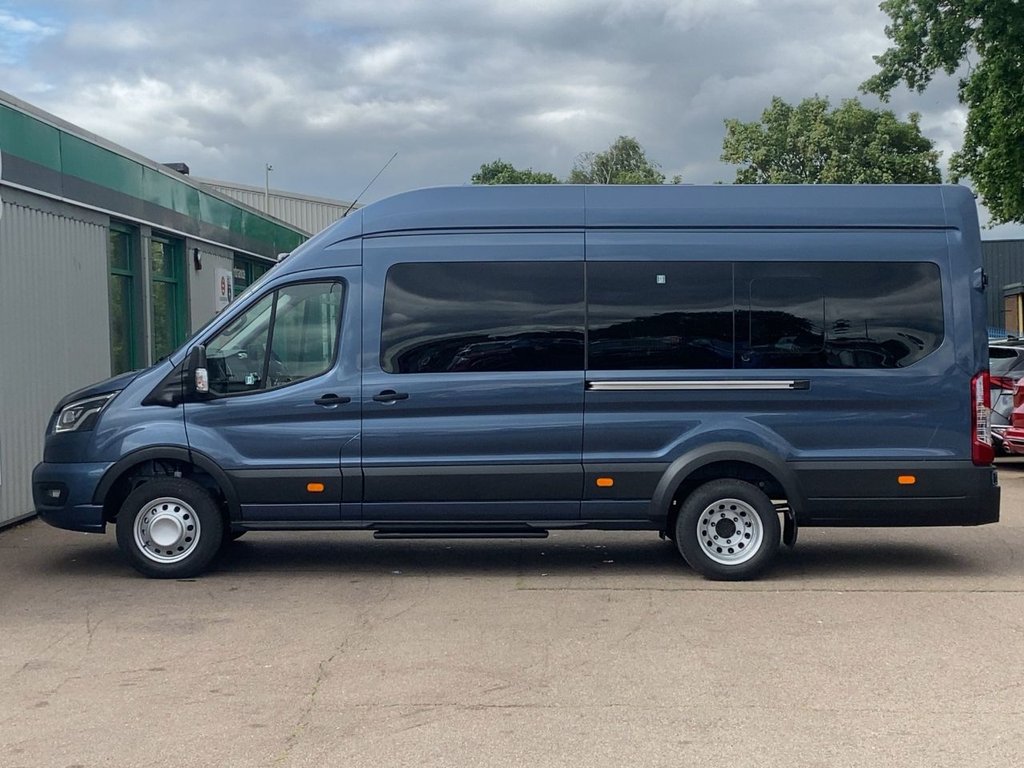 USED 2025 25 FORD TRANSIT 2.0 460 EcoBlue Limited Minibus Double Cab 5dr Diesel Manual RWD L4 H3 Euro 6 (s/s) (17 Seat, DRW) (165 ps) CARPLAY+SATNAV+CLIMATE+KEYLESS