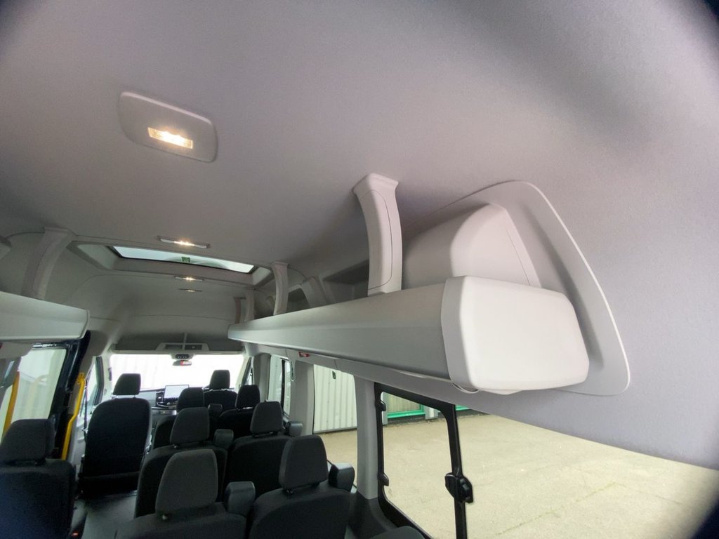 USED 2025 25 FORD TRANSIT 2.0 460 EcoBlue Limited Minibus Double Cab 5dr Diesel Manual RWD L4 H3 Euro 6 (s/s) (17 Seat, DRW) (165 ps) CARPLAY+SATNAV+CLIMATE+KEYLESS