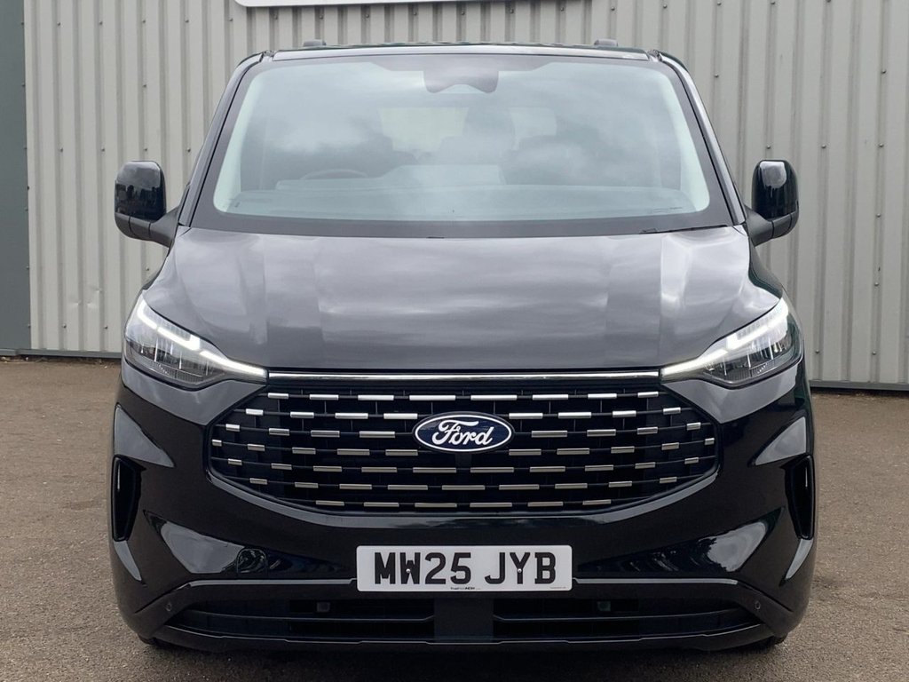 USED 2025 25 FORD TOURNEO CUSTOM 2.0 320 EcoBlue Titanium Minibus Double Cab 5dr Diesel Auto L2 Euro 6 (s/s) (170 ps) CARPLAY+SATNAV+KEYLESS+CLIMATE