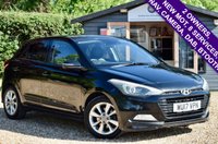 USED 2017 17 HYUNDAI I20 1.0 T-GDi Premium Nav Hatchback 5dr Petrol Manual Euro 6 (s/s) (100 ps) 2 OWNERS, NEW MOT, 8 SERVICES! SAT NAV, R/CAMERA, DAB, BLUETOOTH!