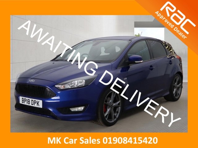 2018 FORD FOCUS 1.0T EcoBoost ST-Line X Hatchback 5dr Petrol Manual Euro 6 (s/s) (140 ps) BP18DPK £8495.00