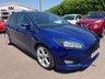 USED 2018 18 FORD FOCUS 1.0T EcoBoost ST-Line X Hatchback 5dr Petrol Manual Euro 6 (s/s) (140 ps) BP18DPK Car Play, Nav, DAB, ULEZ
