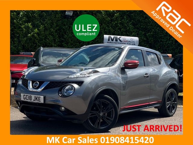 2018 NISSAN JUKE 1.2 DIG-T Envy SUV 5dr Petrol Manual Euro 6 (s/s) (115 ps) GC18JKE £8095.00