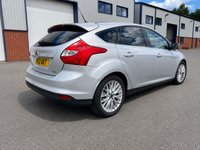 USED 2013 13 FORD FOCUS 1.6 TDCi Zetec Hatchback 5dr Diesel Manual Euro 5 (s/s) (115 ps) 10 SERVICE STAMOS - 12 MONTH MOT