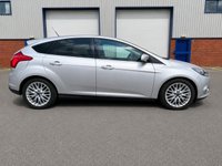 USED 2013 13 FORD FOCUS 1.6 TDCi Zetec Hatchback 5dr Diesel Manual Euro 5 (s/s) (115 ps) 10 SERVICE STAMOS - 12 MONTH MOT