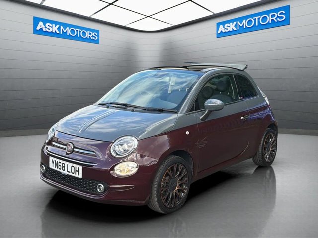2018 68 FIAT 500C 1.2 Collezione Convertible 2dr Petrol Manual Euro 6 (s/s) (69 bhp) 