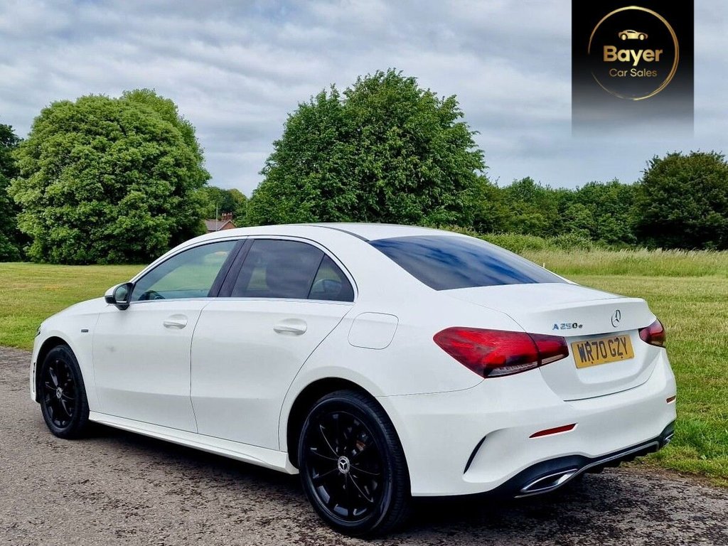 USED 2020 70 MERCEDES-BENZ A CLASS 1.3 A250e 15.6kWh AMG Line Saloon 4dr Petrol Plug-in Hybrid 8G-DCT Euro 6 (s/s) (218 ps) FINANCE AVAILABLE