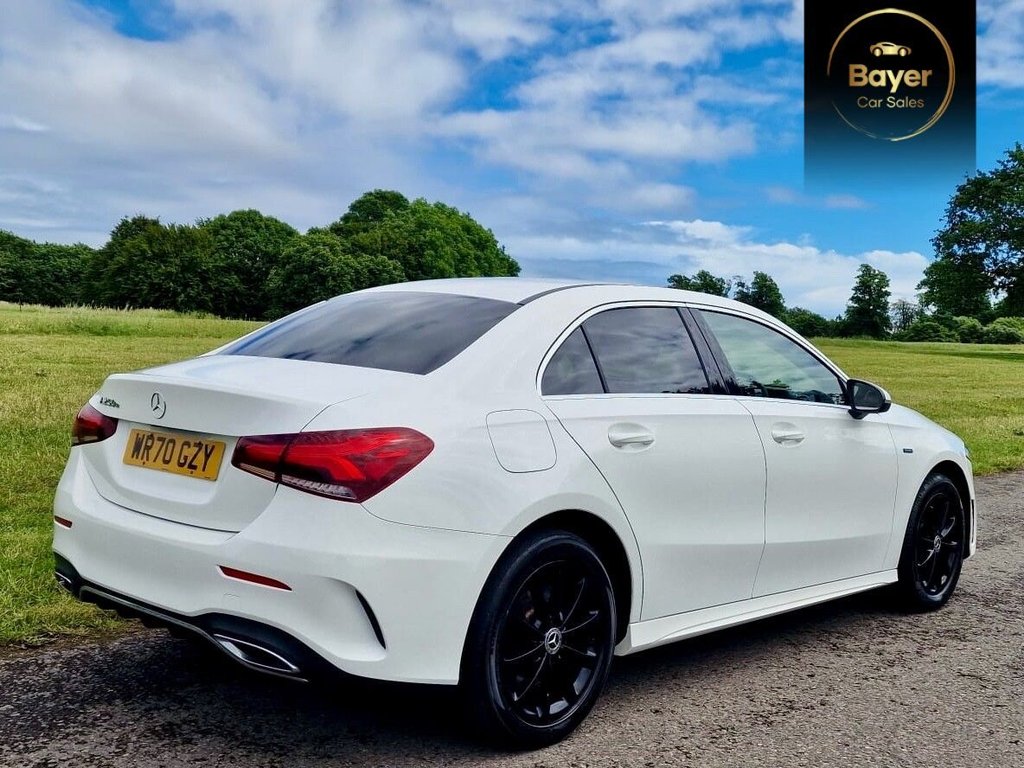 USED 2020 70 MERCEDES-BENZ A CLASS 1.3 A250e 15.6kWh AMG Line Saloon 4dr Petrol Plug-in Hybrid 8G-DCT Euro 6 (s/s) (218 ps) FINANCE AVAILABLE