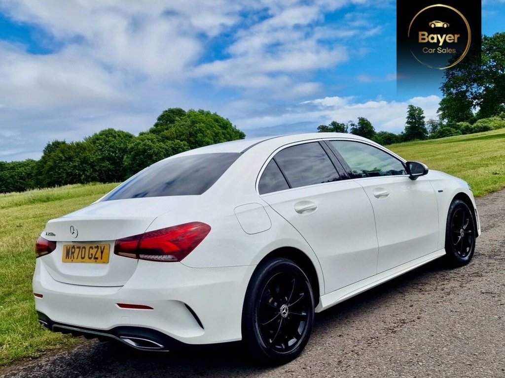 USED 2020 70 MERCEDES-BENZ A CLASS 1.3 A250e 15.6kWh AMG Line Saloon 4dr Petrol Plug-in Hybrid 8G-DCT Euro 6 (s/s) (218 ps) FINANCE AVAILABLE