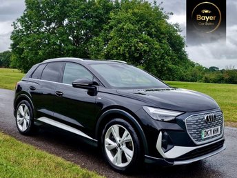 2021 AUDI Q4 E-TRON 40 S line SUV 5dr Electric Auto 82kWh (204 ps) &pound;17385.00