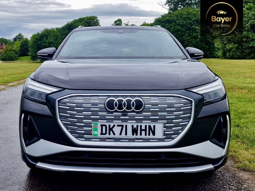 USED 2021 71 AUDI Q4 E-TRON 40 S line SUV 5dr Electric Auto 82kWh (204 ps) FINANCE AVAILABLE