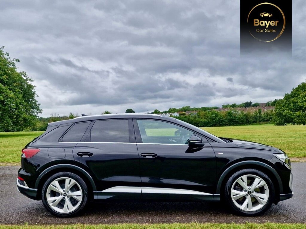 USED 2021 71 AUDI Q4 E-TRON 40 S line SUV 5dr Electric Auto 82kWh (204 ps) FINANCE AVAILABLE