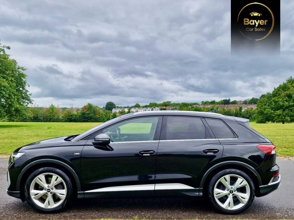 USED 2021 71 AUDI Q4 E-TRON 40 S line SUV 5dr Electric Auto 82kWh (204 ps) FINANCE AVAILABLE