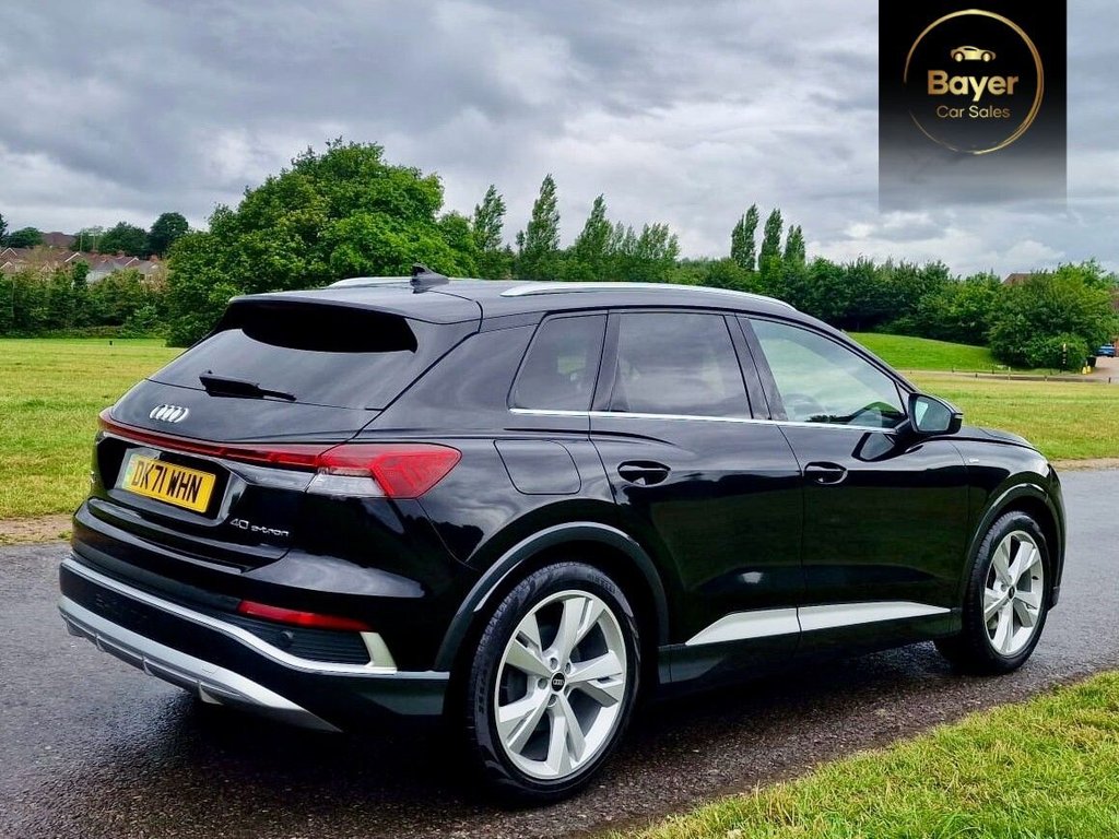 USED 2021 71 AUDI Q4 E-TRON 40 S line SUV 5dr Electric Auto 82kWh (204 ps) FINANCE AVAILABLE