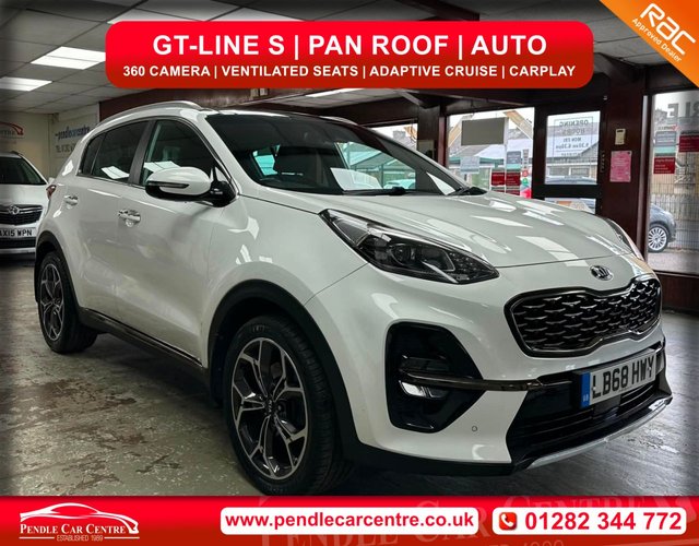 View our Kia Sportage 1.6 CRDi GT-Line S SUV 5dr Diesel DCT Euro 6 (s/s) (134 bhp)