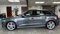 USED 2014 14 AUDI A3 2.0 TDI S line Sportback 5dr Diesel S Tronic Euro 6 (s/s) (150 ps) HALF LEATHER | 18" ALLOYS | S LINE
