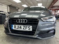 USED 2014 14 AUDI A3 2.0 TDI S line Sportback 5dr Diesel S Tronic Euro 6 (s/s) (150 ps) HALF LEATHER | 18" ALLOYS | S LINE