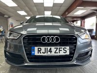 USED 2014 14 AUDI A3 2.0 TDI S line Sportback 5dr Diesel S Tronic Euro 6 (s/s) (150 ps) HALF LEATHER | 18" ALLOYS | S LINE