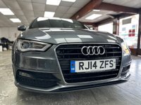 USED 2014 14 AUDI A3 2.0 TDI S line Sportback 5dr Diesel S Tronic Euro 6 (s/s) (150 ps) HALF LEATHER | 18" ALLOYS | S LINE