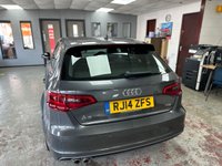 USED 2014 14 AUDI A3 2.0 TDI S line Sportback 5dr Diesel S Tronic Euro 6 (s/s) (150 ps) HALF LEATHER | 18" ALLOYS | S LINE