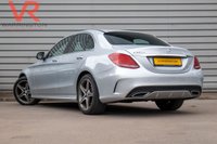USED 2017 MERCEDES-BENZ C CLASS 2.1 C250d AMG Line Saloon 4dr Diesel G-Tronic+ Euro 6 (s/s) (204 ps) Bluetooth + Reverse Camera + Cruise Control