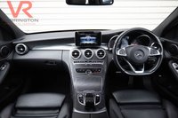USED 2017 MERCEDES-BENZ C CLASS 2.1 C250d AMG Line Saloon 4dr Diesel G-Tronic+ Euro 6 (s/s) (204 ps) Bluetooth + Reverse Camera + Cruise Control