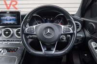 USED 2017 MERCEDES-BENZ C CLASS 2.1 C250d AMG Line Saloon 4dr Diesel G-Tronic+ Euro 6 (s/s) (204 ps) Bluetooth + Reverse Camera + Cruise Control