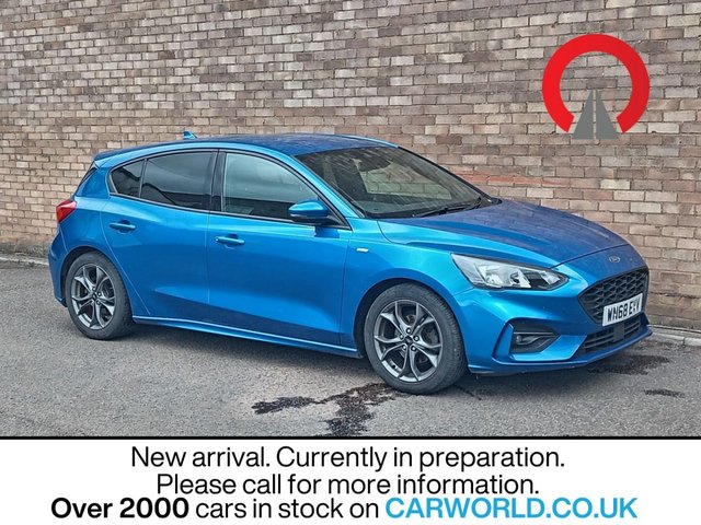 View our Ford Focus 1.0T EcoBoost ST-Line Hatchback 5dr Petrol Manual Euro 6 (s/s) (125 ps)
