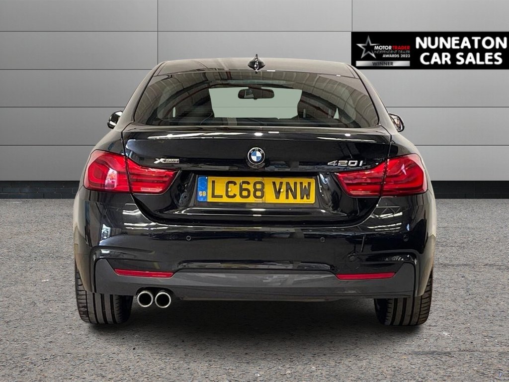 USED 2018 68 BMW 4 SERIES GRAN COUPE 2.0 420i GPF M Sport Hatchback 5dr Petrol Auto xDrive Euro 6 (s/s) (184 ps) HEATED FRONT SEATS