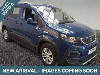 2021 PEUGEOT RIFTER 5 Seat Petrol Auto Wheelchair Accessible Disabled Access Vehicle WAV &pound;17945.00