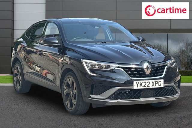 View our Renault Arkana 1.3L 4d  AUTO  138 BHP Rear Parking Camera, Rear Parking Sensors, Android Auto / Apple CarPlay, Touchscreen, 18In Alloys