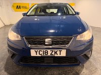 USED 2018 18 SEAT IBIZA 1.0 MPI SE Technology Hatchback 5dr Petrol Manual Euro 6 (s/s) (75 ps)  Sat Nav-Air conditioning-DAB Radio-Cruise control-Bluetooth-Alloys-SEAT service history Sat Nav-Air conditioning-DAB-Cruise-Alloys-SEAT service history