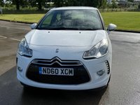 USED 2011 60 CITROEN DS3 1.4 VTi 16V DSign Hatchback 3dr Petrol Manual Euro 5 (95 ps) MOT MARCH 2027, GOOD HISTORY