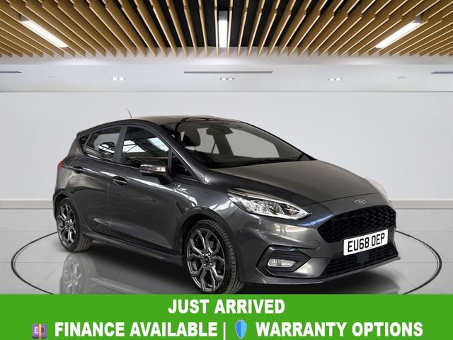 2018 68 FORD FIESTA 1.0T EcoBoost GPF ST-Line Hatchback 5dr Petrol Manual Euro 6 (s/s) (125 ps) Bluetooth | Climate Control