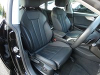 USED 2024 24 AUDI A5 Sportback 2.0 TFSI 35 Sport 5d S Tronic 150 S/S 1 OWNER, FULL SERVICE HISTORY, BALANCE OF AUDI WARRANTY, SAT NAV, VIRTUAL COCKPIT, REAR VIEW CAMERA, FRONT & REAR PARKING SENSORS, HEATED SEATS, AUDI SMARTPHONE INTERFACE FOR APPLE CARPLAY / ANDROID AUTO, 18 INCH ALLOY WHEELS, FULL BLACK LEATHER UPHOLSTERY, ELECTRIC TAILGATE, DAB RADIO, BLUETOOTH, AUTOMATIC GEARBOX, FOLDING MIRRORS, SPORT SEATS WITH ELECTRIC LUMBAR SUPPORT, LEATHER TIPTRONIC MFSW, CRUISE CONTROL, CLIMATE CONTROL, VOICE CONTROL, RAIN & LIGHT SENSORS, AUTO HOLD, KEYLESS START