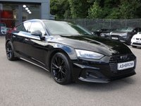 USED 2024 24 AUDI A5 Sportback 2.0 TFSI 35 Sport 5d S Tronic 150 S/S 1 OWNER, FULL SERVICE HISTORY, BALANCE OF AUDI WARRANTY, SAT NAV, VIRTUAL COCKPIT, REAR VIEW CAMERA, FRONT & REAR PARKING SENSORS, HEATED SEATS, AUDI SMARTPHONE INTERFACE FOR APPLE CARPLAY / ANDROID AUTO, 18 INCH ALLOY WHEELS, FULL BLACK LEATHER UPHOLSTERY, ELECTRIC TAILGATE, DAB RADIO, BLUETOOTH, AUTOMATIC GEARBOX, FOLDING MIRRORS, SPORT SEATS WITH ELECTRIC LUMBAR SUPPORT, LEATHER TIPTRONIC MFSW, CRUISE CONTROL, CLIMATE CONTROL, VOICE CONTROL, RAIN & LIGHT SENSORS, AUTO HOLD, KEYLESS START