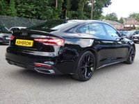 USED 2024 24 AUDI A5 Sportback 2.0 TFSI 35 Sport 5d S Tronic 150 S/S 1 OWNER, FULL SERVICE HISTORY, BALANCE OF AUDI WARRANTY, SAT NAV, VIRTUAL COCKPIT, REAR VIEW CAMERA, FRONT & REAR PARKING SENSORS, HEATED SEATS, AUDI SMARTPHONE INTERFACE FOR APPLE CARPLAY / ANDROID AUTO, 18 INCH ALLOY WHEELS, FULL BLACK LEATHER UPHOLSTERY, ELECTRIC TAILGATE, DAB RADIO, BLUETOOTH, AUTOMATIC GEARBOX, FOLDING MIRRORS, SPORT SEATS WITH ELECTRIC LUMBAR SUPPORT, LEATHER TIPTRONIC MFSW, CRUISE CONTROL, CLIMATE CONTROL, VOICE CONTROL, RAIN & LIGHT SENSORS, AUTO HOLD, KEYLESS START