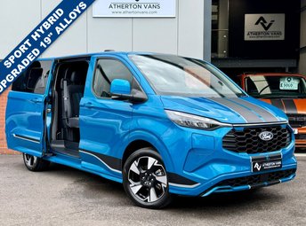 2024 FORD TRANSIT CUSTOM 2.5 320 Duratec 11.8kWh SPORT COMBI Van 5dr Petrol Plug-in HYBRID AUTO L1 Euro 6 (232 ps) *** UK DELIVERY AVAILABLE *** £35890.00