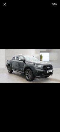 USED 2021 71 FORD RANGER 2.0 EcoBlue WILDTRAK Pickup Double Cab 4dr Diesel Auto 4WD Euro 6 (s/s) (* NO  V A T *) GENUINE MS-RT / NO  VAT  TO  PAY /// 1 OWNER + FULL FORD SERVICE HISTORY
