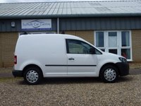 USED 2014 14 VOLKSWAGEN CADDY 1.6 TDI C20 Startline Panel Van 4dr Diesel Manual L1 H1 (149 g/km, 101 bhp) www.suffolkcarcentre.co.uk - Located at Reydon