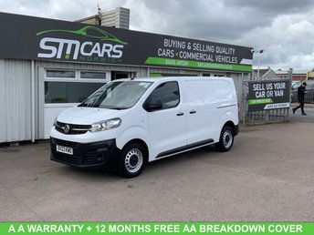 2023 VAUXHALL VIVARO 1.5 Turbo D 2900 Prime Panel Van 6dr Diesel Manual L1 H1 Euro 6 (s/s) (100 ps) &pound;12800.00