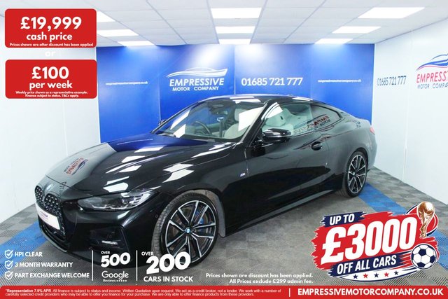 View our BMW 4 Series range