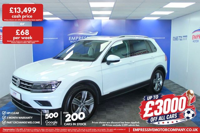 View our Volkswagen Tiguan 2.0 TDI SEL SUV 5dr Diesel Manual Euro 6 (s/s) (150 ps)