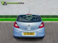 USED 2008 08 VAUXHALL CORSA 1.4i 16v Design Hatchback 5dr Petrol Manual (a/c) (146 g/km, 89 bhp) 