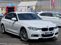 USED 2015 15 BMW 3 SERIES 2.0 320d M Sport Saloon 4dr Diesel Auto xDrive Euro 5 (s/s) (184 ps) REAR PARKING SENSORS + SAT NAV