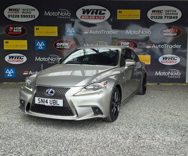 View our Lexus Is 2.5 300h F Sport Saloon 4dr Petrol Hybrid E-CVT Euro 5 (s/s) (223 ps)