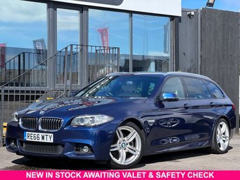 2016 BMW 5 SERIES 2.0 520d M Sport Touring 5dr Diesel Auto Euro 6 (s/s) (190 ps) £11990.00
